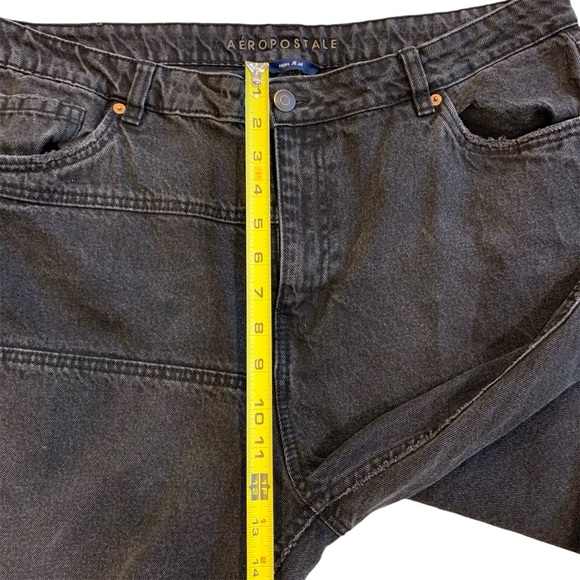 AEROPOSTALE | Mom Jean in black with accent stitching size 16 - Picture 6 of 10